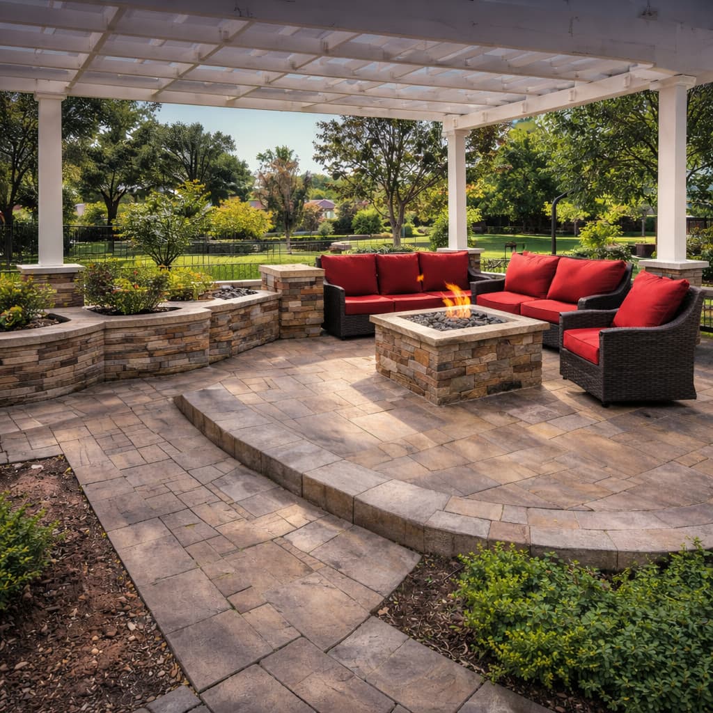 Concrete Patio & Hardscape Installation - image 01