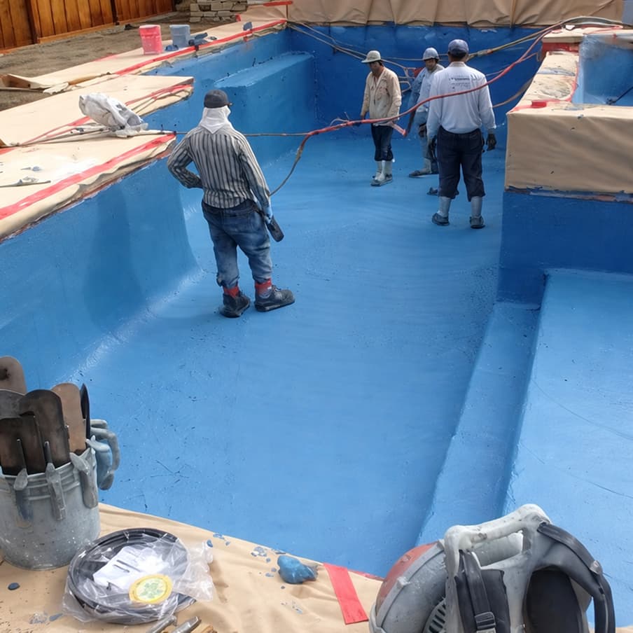 Image 01 - Service pool remodelings